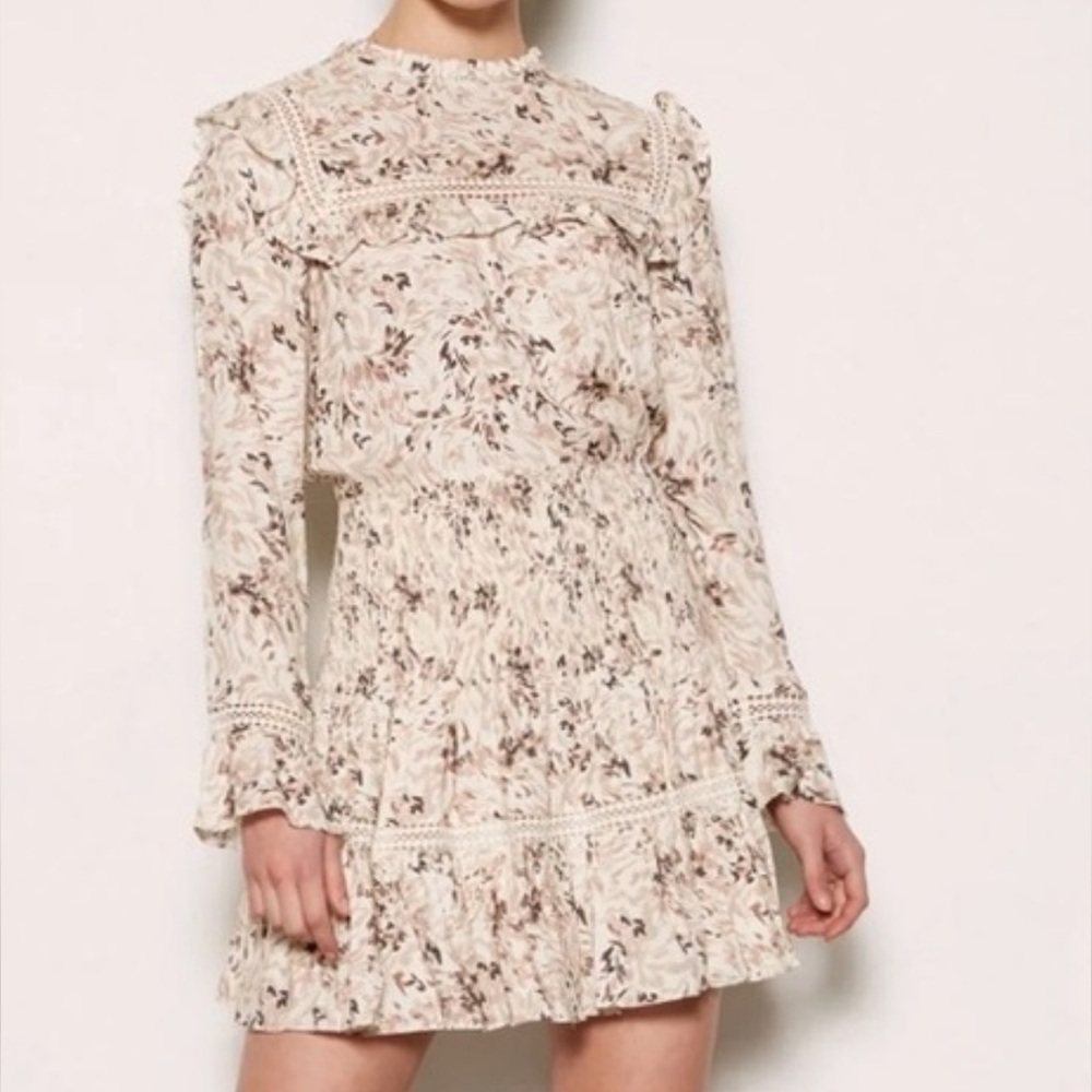 Floral Cream Dress